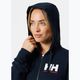 Women's Helly Hansen HH Logo Full Zip Hoodie 2.0 navy 3