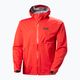 Men's Helly Hansen Momentum 3L Stretch alert red rain jacket 6