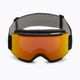 Smith Squad black/chromapop sun red mirror ski goggles M00668 4