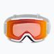 Smith Squad white vapor/chromapop photochromic red mirror ski goggles M00668 2