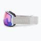 Smith Proxy white vapor/chromapop photochromic rose flash ski goggles M00741 4