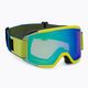 Smith Squad ski goggles neon yellow/chromapop everyday green mirror M00668 2