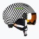 HEAD Mojo Visor S2 children's ski helmet white and black 328152 4