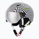HEAD Mojo Visor S2 children's ski helmet white and black 328152 9