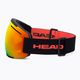 HEAD F-LYT red/black ski goggles 394322 4