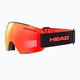 HEAD F-LYT red/black ski goggles 394322 6