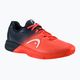 HEAD Revolt Pro 4.0 men's tennis shoes blueberry/fiery coral 8