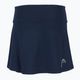 Children's tennis skirt HEAD Club Basic navy blue 816459 2