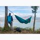 Ticket To The Moon Original emerald green/green two-person hiking hammock 4