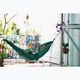 Ticket To The Moon Mini emerald green/green children's hiking hammock 5