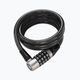 Bicycle lock OnGuard 5819 Rope SZYFR black ONG-5819