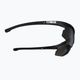 Bliz Hybrid S3 shiny black/smoke cycling glasses 6