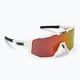 Bliz Fusion S3 matt white / smoke red multi 52105-00 cycling glasses 2