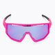 Bliz Fusion Nano Optics Nordic Light pink/begonia/violet blue multi 52105-44N cycling glasses 3