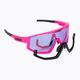 Bliz Fusion Nano Optics Nordic Light pink/begonia/violet blue multi 52105-44N cycling glasses 5