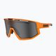 Bliz Vision S3 matt neon orange/smoke cycling glasses 4