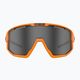 Bliz Vision S3 matt neon orange/smoke cycling glasses 5