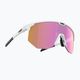 Bliz Hero S3 matt white/brown pink multi cycling glasses 2