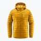 Men's down jacket Haglöfs Spire Mimic Hood yellow 6046764Q4 4