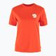 Fjällräven Walk With Nature women's t-shirt flame orange