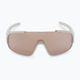 Bicycle goggles POC Crave hydrogen white/clarity trail silver 3