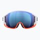 Ski goggles POC Zonula Race hydrogen white/zink orange/partly blue 2