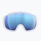 Ski goggles POC Fovea Mid hydrogen white/partly sunny blue 2