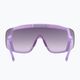 Bicycle goggles POC Devour purple quartz translucent/clarity road silver 8