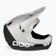 Bicycle helmet POC Coron Air MIPS argentite silver/uranium black matt 3