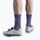 Cycling socks POC Flair Mid purple amethyst/hydrogen white 4