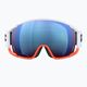 Ski goggles POC Zonula Clarity Comp white/fluorescent orange/spektris blue 7
