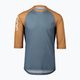 Men's cycling jersey POC MTB Pure 3/4 calcite blue/aragonite brown 4