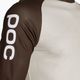 Men's POC MTB Pure 3/4 light sandstone beige/axinite brown cycling jersey 3