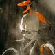 Bicycle helmet POC Otocon Race MIPS fluorescent orange avip/uranium black matt 8