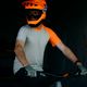 Bicycle helmet POC Otocon Race MIPS fluorescent orange avip/uranium black matt 11