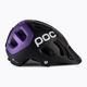 Bicycle helmet POC Tectal Race MIPS uranium black/sapphire purple metallic/matt 3