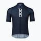 Men's cycling jersey POC Essential Road Logo turmaline navy 6