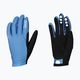 POC Savant MTB cycling gloves opal blue