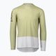 Men's POC MTB Pure prehnite green/hydrogen white cycling longsleeve