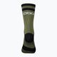 POC Lure MTB Long epidote green/uranium black cycling socks 2