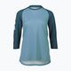 Women's cycling jersey POC MTB Pure 3/4 lt dioptase blue/dioptase blue 5