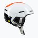 Ski helmet POC Obex BC MIPS hydrogen white/fluorescent orange avip 4