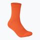 Cycling socks POC Fluo Mid fluorescent orange 4