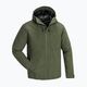 Pinewood men's Abisko/Telluz 3L moss green rain jacket 4