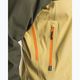 Pinewood men's Abisko Trekking 3L golden hay/moss green rain jacket 7