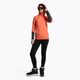 Women's ski sweatshirt Peak Performance Rider Hood orange G77091080 2