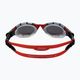 Zoggs Predator Flex Titanium clear/red/mirrored smoke swimming goggles 461054 5