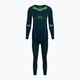 Men's thermal underwear ODLO Fundamentals Performance Warm Long green/green 196082/21022