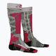 Women's ski socks X-Socks Ski Rider 4.0 grey XSSSKRW19W 4