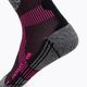 Women's ski socks X-Socks Ski Energizer Lt 4.0 black XSSSNGW20W 3